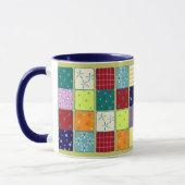 Jolie tasse mignonne de motif de mosaïque de (Gauche)