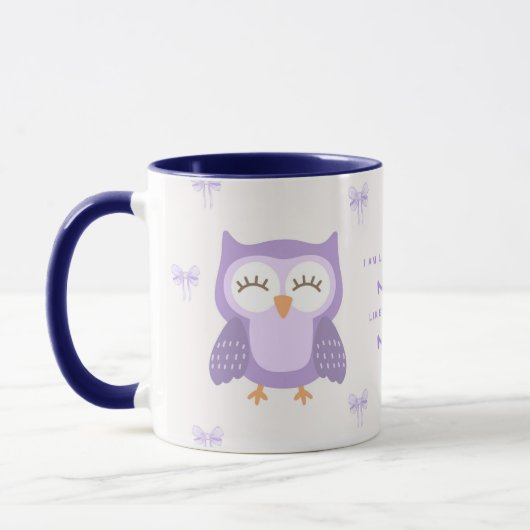 jolie tasse violette (Gauche)