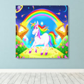 Jolie toile Unicorn (Insitu (Plancher de Bois))