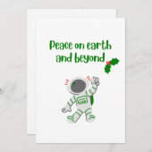 Jolie tranquillité sur terre espace vacances carte (Devant / Derrière)