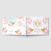 Jolie Twin Girls Baby shower Nounours Twins (Complet)