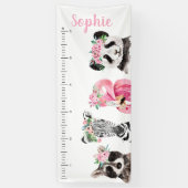 Jolies Animaux Sauvages | Bannière graphique de cr (Vertical)