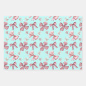 Jolies arcs Enveloppement Papier Plat Feuille Set  (Devant 3)