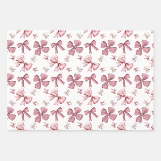 Jolies arcs Enveloppement Papier Plat Feuille Set  (Devant)