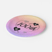 Jolies assiettes spéciales 100e (Angle)