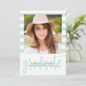 Jolies bandes ÉDITABLE COULEUR Invitation (Debout devant)