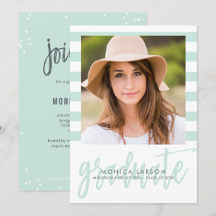 Jolies bandes ÉDITABLE COULEUR Invitation
