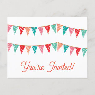 Jolies cartes d'anniversaire vous êtes invités