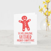 Jolies cartes de vœux pour papa avec un bonhomme e (Fleur jaune)