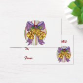 Jolies cloches de jingle de Noël avec ruban et bow (Bureau)