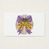 Jolies cloches de jingle de Noël avec ruban et bow (Devant)