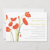 Jolies crapauds Carte d'invitation horizontale (Devant)