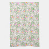 Jolies Dogroses roses sur serviette de cuisine Tau (Vertical)