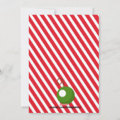 Jolies elfes avec cadeaux Carte de Noël (Dos)