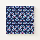 Jolies enseignantes Boho Arc-en-ciel sur Carnet bl (Dos)