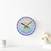 Jolies Filles Anges Horloge Murale (Maison)
