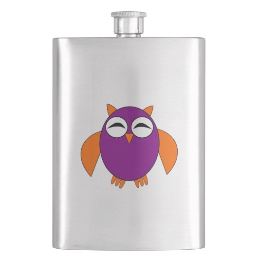 Jolies flacons de hibou d'Halloween (devant)