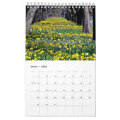 Jolies fleurs 2023 Calendrier 12 mois (Mar 2026)
