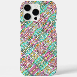 Jolies fleurs blanches colorées Coque Case-Mate po