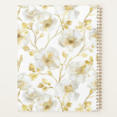 Jolies Fleurs Blanches Dorées (Dos)