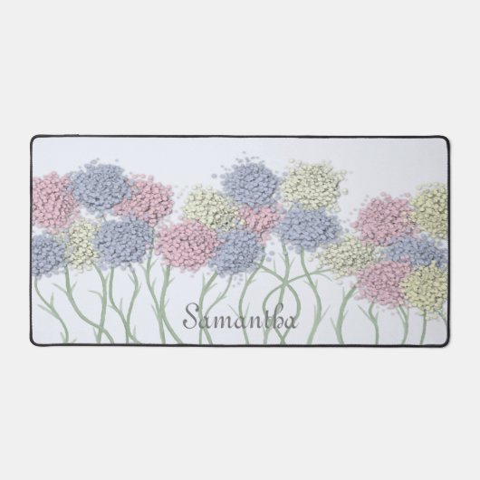 Jolies Fleurs colorées Pastel (Recto)