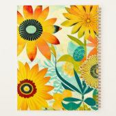 Jolies fleurs d'art populaire Monogrammé (Dos)