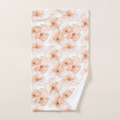 Jolies Fleurs de Pêcher (Serviette à main)
