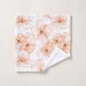 Jolies Fleurs de Pêcher (Gant de toilette)