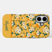 Jolies Fleurs Féminines Coque Case-Mate iPhone (Verso (horizontal))