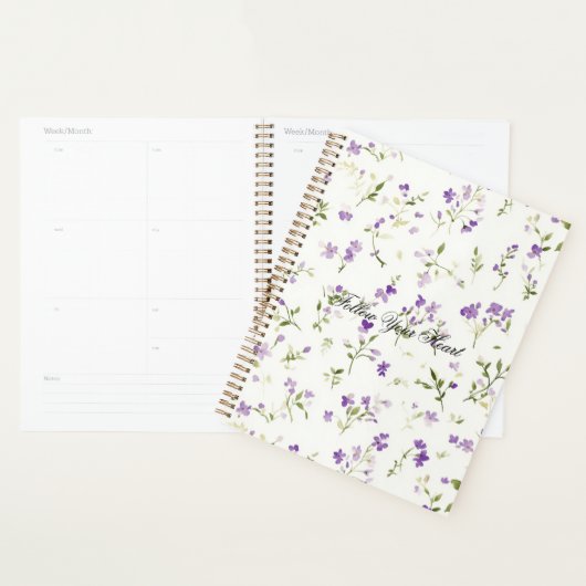 Jolies Fleurs Lavande (Devant avec enveloppe)