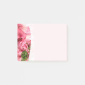 Jolies Fleurs Roses Post-It Notes (Devant)