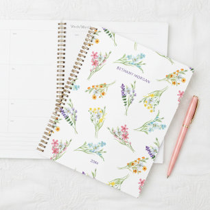 Jolies Fleurs Sauvages Aquarelle Personnalisées