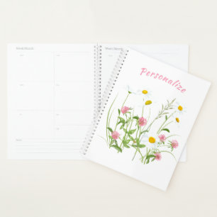 Jolies fleurs sauvages Daisy Carnation personnalis