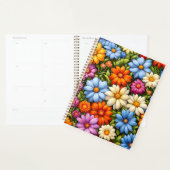 Jolies fleurs, vivement colorées, (Devant avec enveloppe)