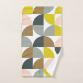 Jolies formes géométriques Motif dans des couleurs (Serviette à main)