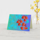 Jolies Geraniums >Toutes les occasions Carte de vo (Fleur jaune)