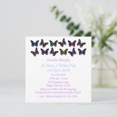 Jolies invitations de papillon (Debout devant)