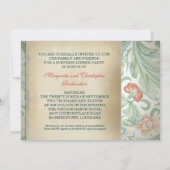 jolies invitations pour une photo de 60e anniversa (Dos)