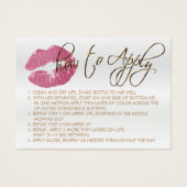 Jolies lèvres de Parties scintillant rose 2 - Comm (Devant)