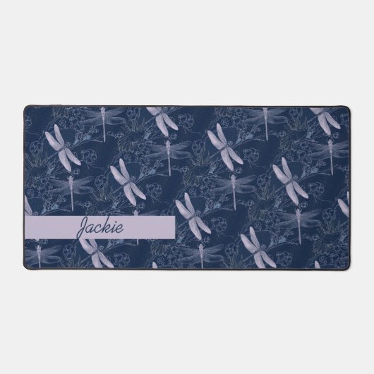 Jolies libellules sur la marine Custom (Recto)