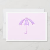 Jolies pastels, Baby Sprinkle Shower invitation (Dos)