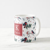 Jolies pinces de vacances personnalisées Mug (Devant droit)