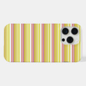 Jolies rayures blanches jaunes (Verso Horizontal)
