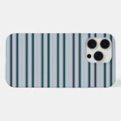 Jolies rayures bleu gris (Verso Horizontal)