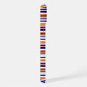 Jolies rayures bleues orange (Côté droit)