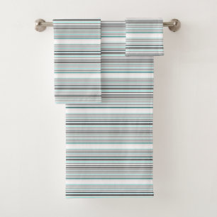 Jolies rayures grises aqua