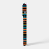 Jolies rayures noires bleues (Côté gauche)