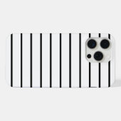 Jolies rayures noires et blanches (Verso Horizontal)