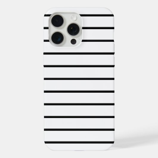 Jolies rayures noires et blanches (Verso)