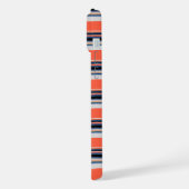 Jolies rayures orange bleu (Côté gauche)